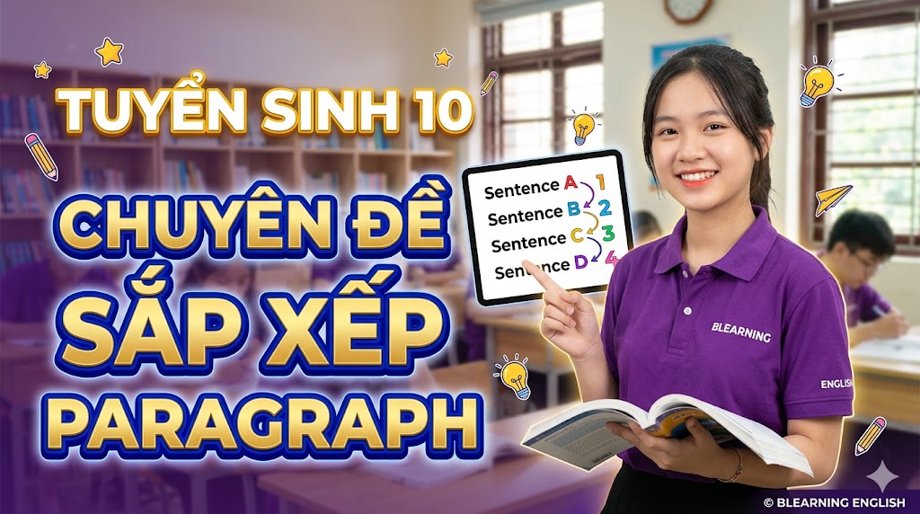 Tiếng Anh 9: Unit 12 – Sắp Xếp Câu<br><span style="display: inline-block; padding-top: 8px; color: #d32f2f; font-size: 13px; font-weight: bold;">Lượt làm bài: 52</span>