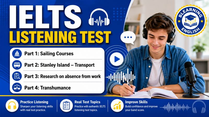 IELTS Listening Test 52<br><span style="display: inline-block; padding-top: 8px; color: #d32f2f; font-size: 13px; font-weight: bold;">Lượt làm bài: 115</span>