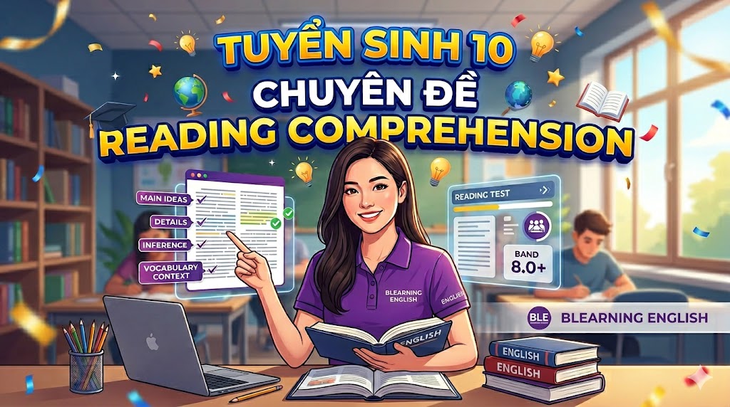 Tiếng Anh 9 – Unit 12 Reading<br><span style="display: inline-block; padding-top: 8px; color: #d32f2f; font-size: 13px; font-weight: bold;">Lượt làm bài: 46</span>