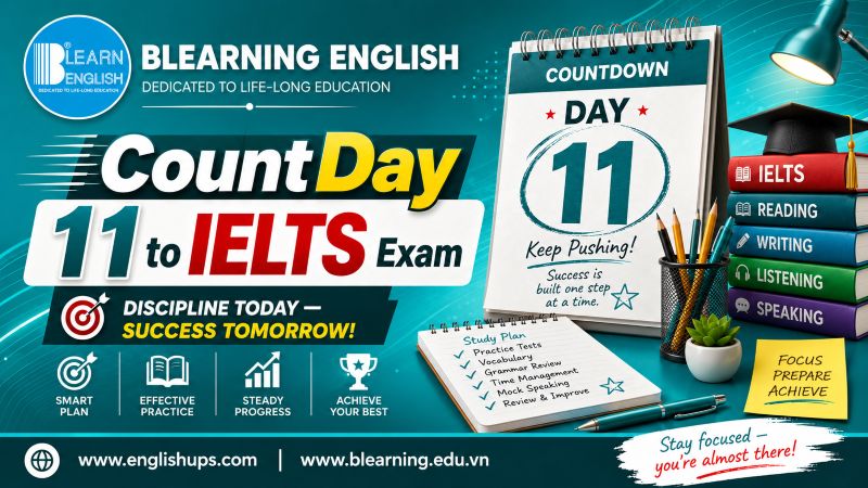CountDay 11 – Reading Test<br><span style="display: inline-block; padding-top: 8px; color: #d32f2f; font-size: 13px; font-weight: bold;">Lượt làm bài: 114</span>