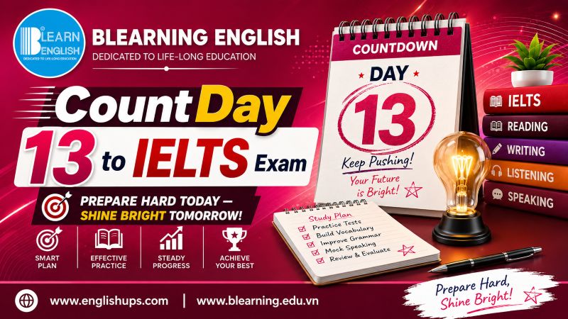 CountDay 13 – Listening Test<br><span style="display: inline-block; padding-top: 8px; color: #d32f2f; font-size: 13px; font-weight: bold;">Lượt làm bài: 31</span>