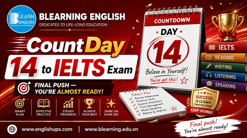 CountDay 14 – Speaking Test<br><span style="display: inline-block; padding-top: 8px; color: #d32f2f; font-size: 13px; font-weight: bold;">Lượt làm bài: 10</span>
