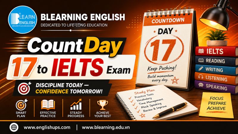 CountDay 17 – Reading Test<br><span style="display: inline-block; padding-top: 8px; color: #d32f2f; font-size: 13px; font-weight: bold;">Lượt làm bài: 115</span>