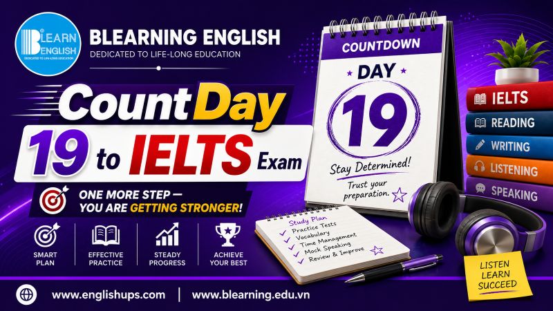 CountDay 19 – Listening Test<br><span style="display: inline-block; padding-top: 8px; color: #d32f2f; font-size: 13px; font-weight: bold;">Lượt làm bài: 101</span>