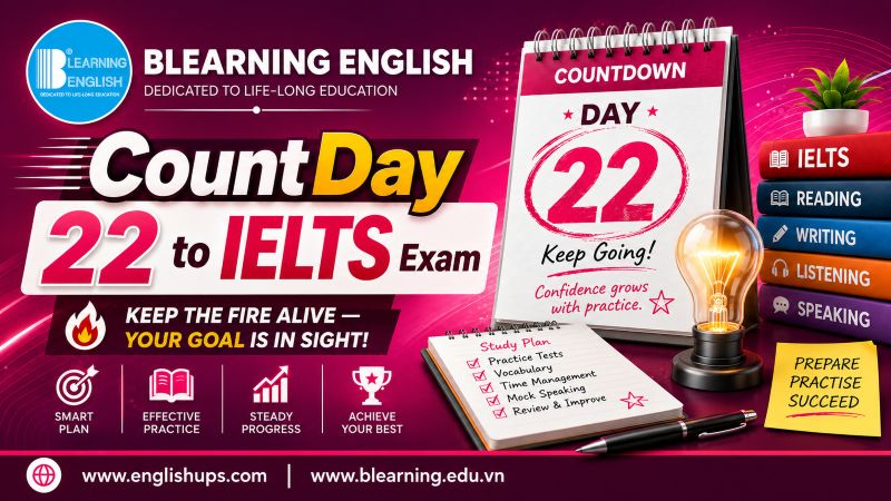 CountDay 22 – Vocabulary Builder<br><span style="display: inline-block; padding-top: 8px; color: #d32f2f; font-size: 13px; font-weight: bold;">Lượt làm bài: 87</span>