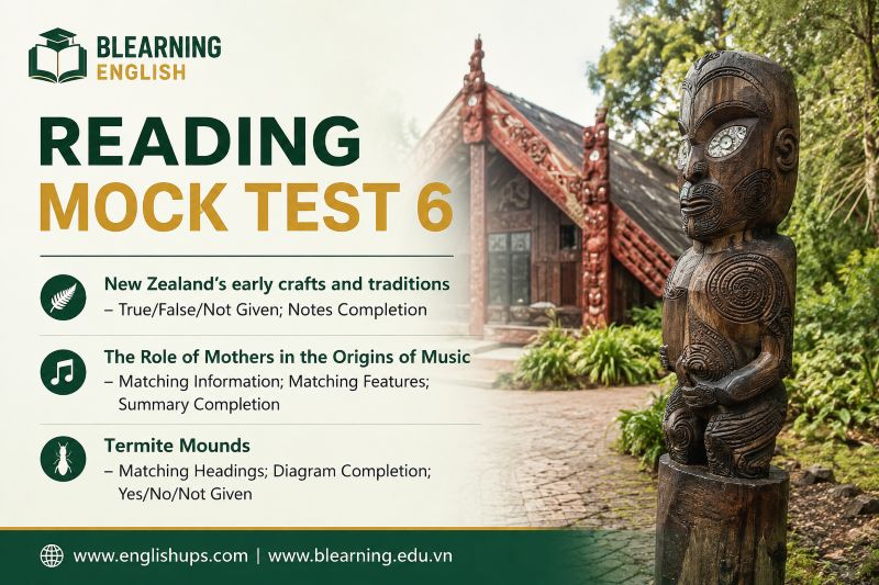 Reading Mock Test 6<br><span style="display: inline-block; padding-top: 8px; color: #d32f2f; font-size: 13px; font-weight: bold;">Lượt làm bài: 122</span>