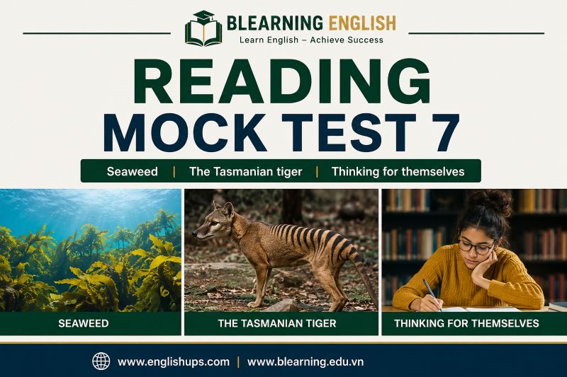 Reading Mock Test 7<br><span style="display: inline-block; padding-top: 8px; color: #d32f2f; font-size: 13px; font-weight: bold;">Lượt làm bài: 99</span>