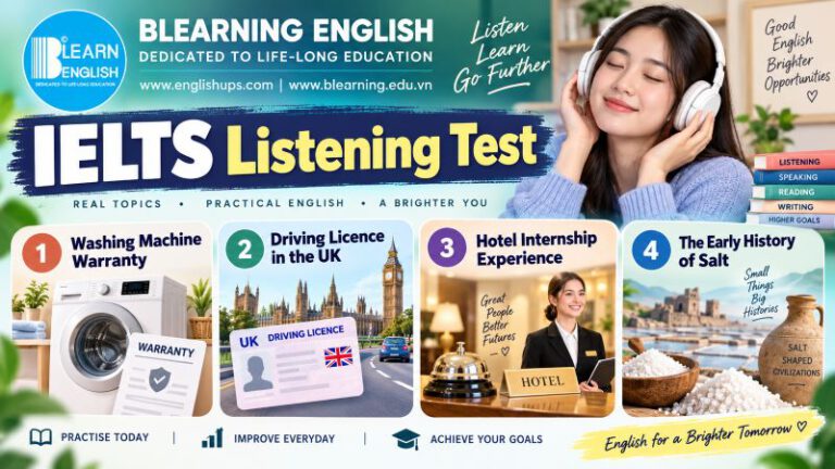 IELTS Listening Test 72<br><span style="display: inline-block; padding-top: 8px; color: #d32f2f; font-size: 13px; font-weight: bold;">Lượt làm bài: 7</span>